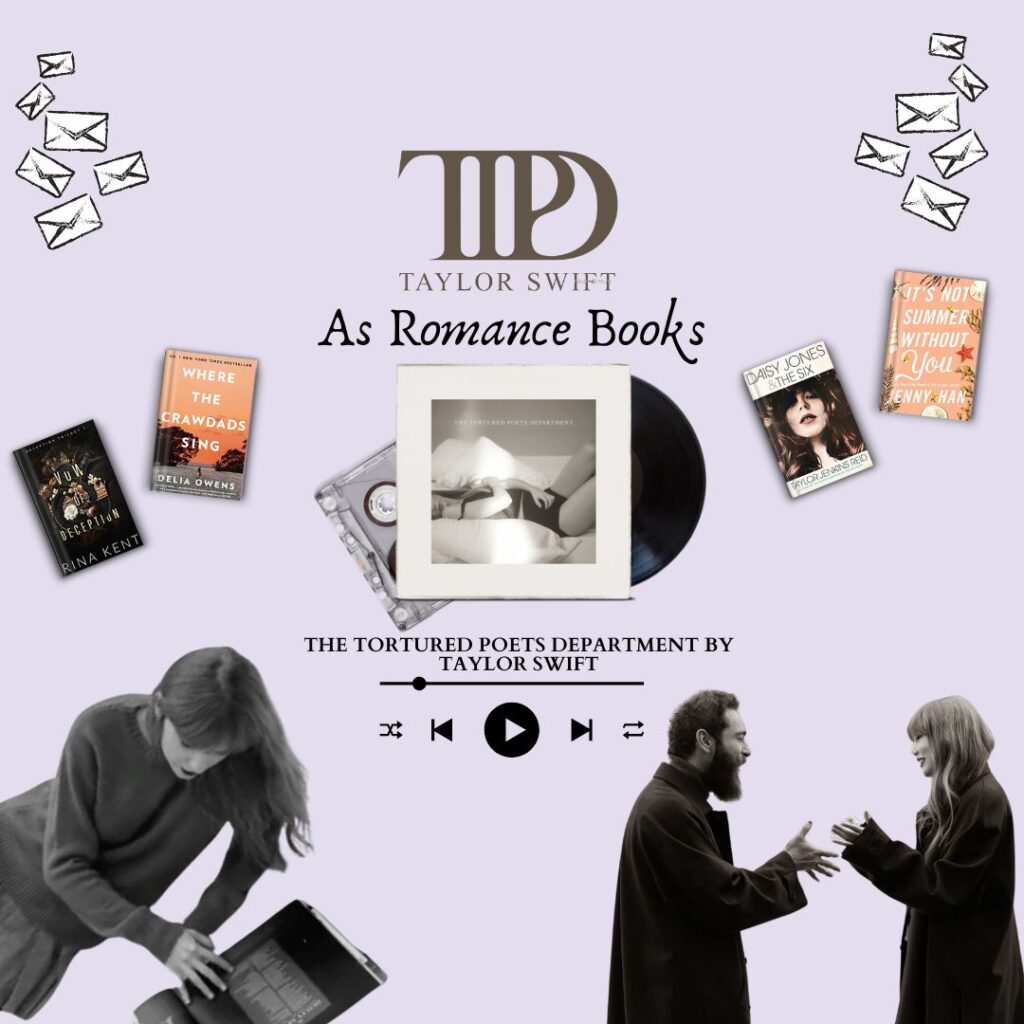 The Tortured Poets Department Romance Book Recommendation (16) / Taylor Swift Songs as Books pt.3
