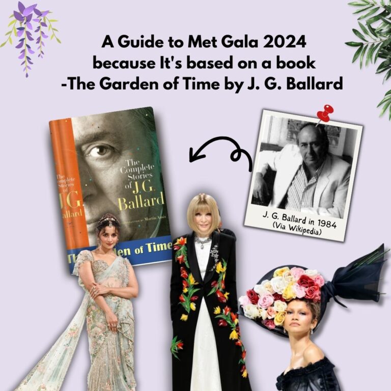 The Garden of Time by J. G. Ballard – A Guide to Met Gala 2024 Theme because It’s Based on a Book