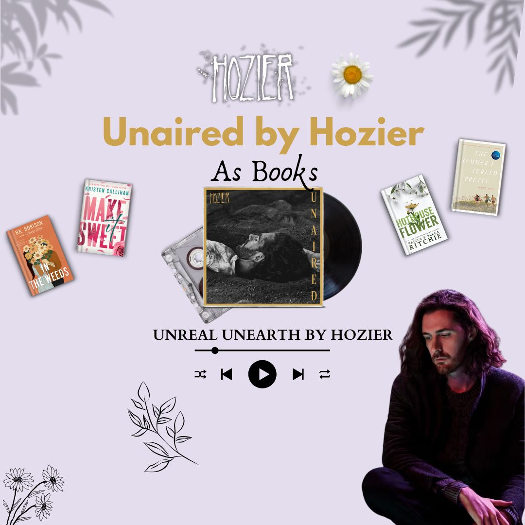 Hozier Songs As Books | Unheard by Hozier Songs as Book (4songs/10books)