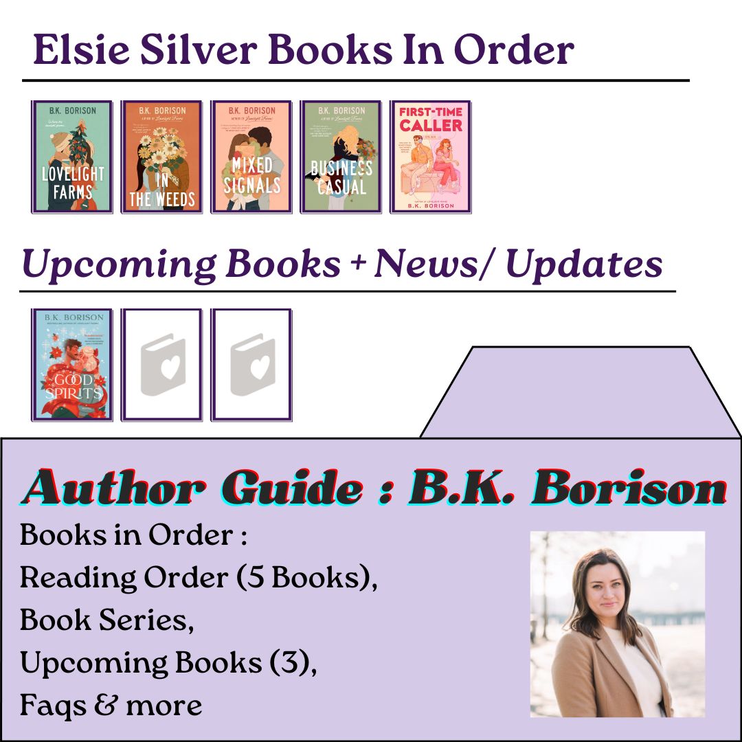 Author Guide 6 : B.K. Borison, About, Books (5), Reading Order, Upcoming Books, FAQ’s & more