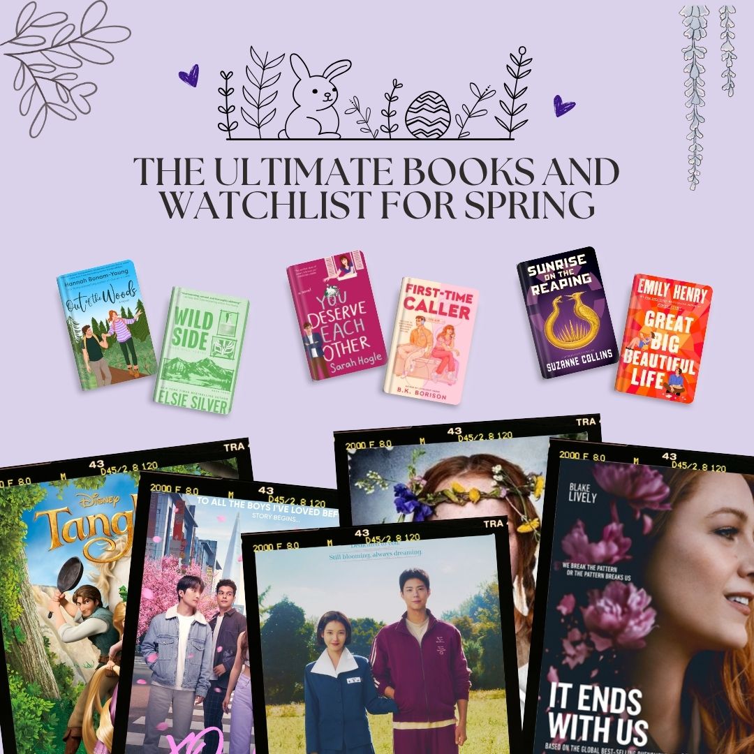A Guide to Spring Books and Watchlist (50+ recs)