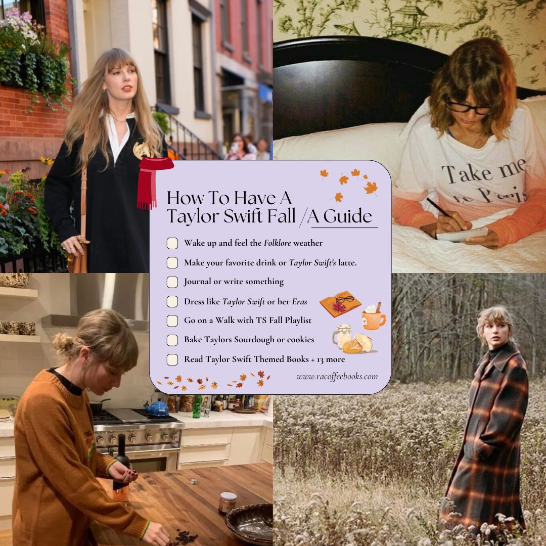 A Taylor Swift Fall Guide | Ideas, book recs, fashion, fall activities & 13 more
