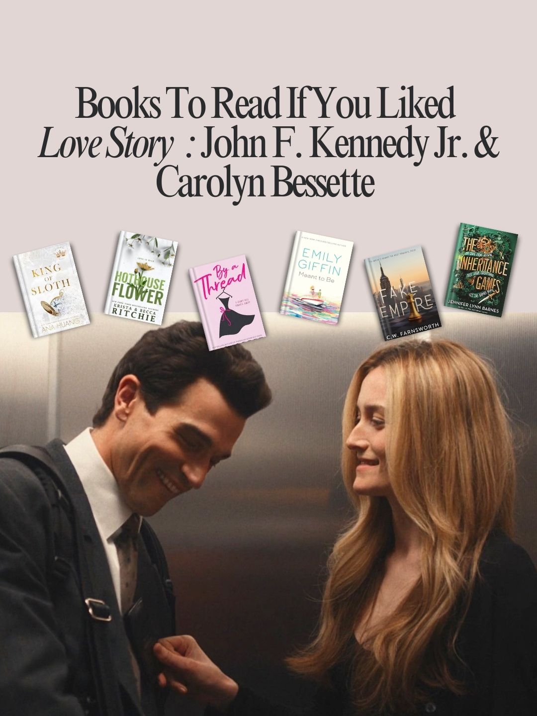 If you watched Love Story 2026 : John F. Kennedy Jr. & Carolyn Bessette, been obsessed ever since and want to find some good books like that, I got you.