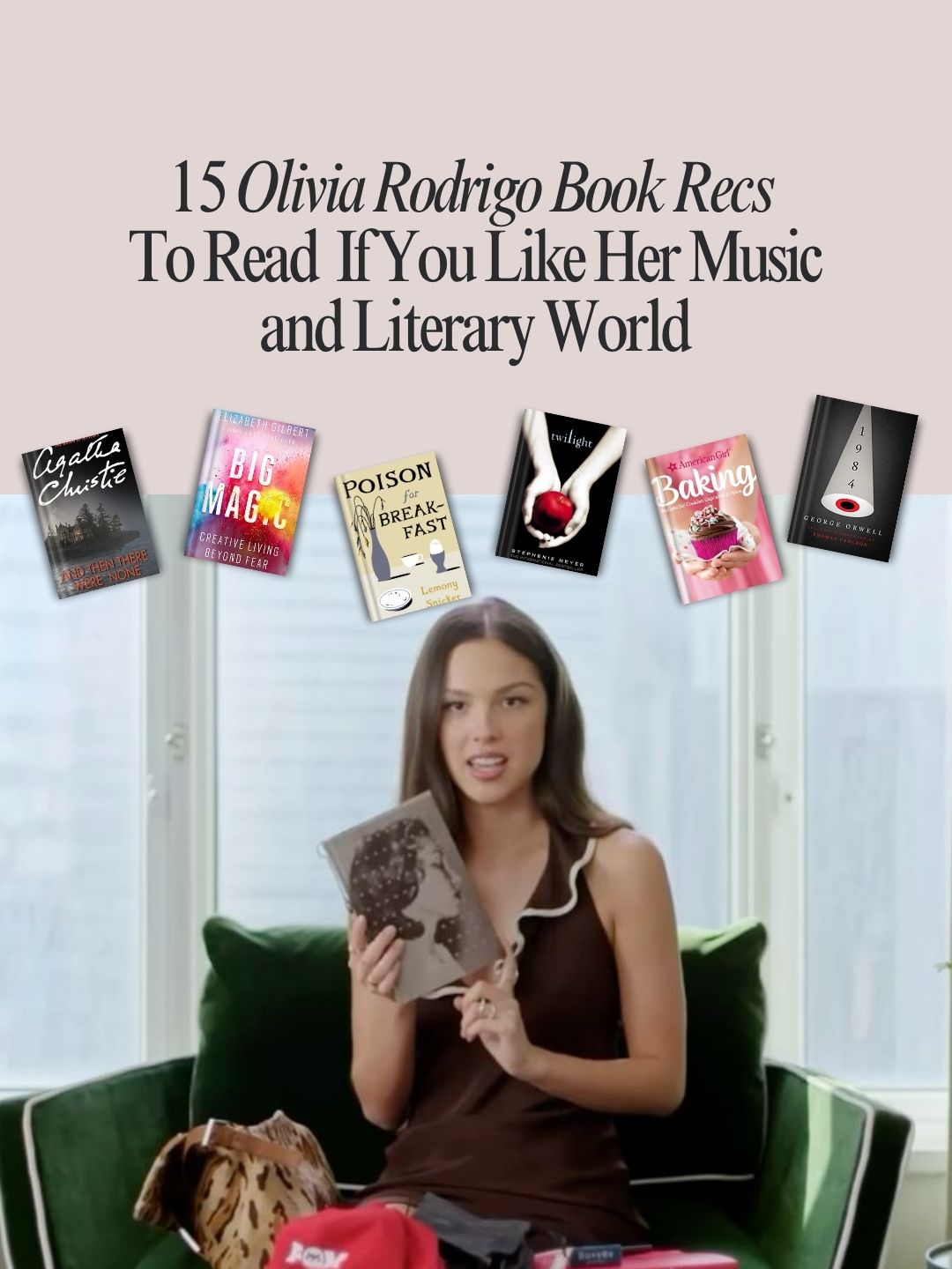 15 Olivia Rodrigo Book Recs To Read If You Like Her Music and Literary World